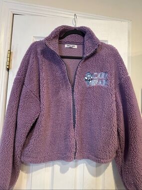 Care Bears Lavender Sherpa Lined Pullover